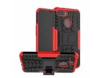 Glasgow Back Case Cover Compatible with Oppo F9 - Red