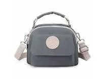 Storite Women's Stylish Small Lightweight Sling Crossbody Shoulder Bag, Portable Handbag Bag With Inner Padded Pocket & Adjustable Strap, (21x10x17cm)