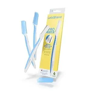 LetsShave Pro Styler for Men Beard, Reusable, Pack of 3, Beard Shaper, Multi Grooming, Face Razor for Men, Beard Pen Styler, 60 Days of Styling