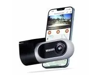 Woscher Dashcam for Cars | FHD 1080p |Super Capacitor | WiFi Connect | Accident Recording | Easy DIY Set Up | Upto 128GB SD Card Supported | Charcoal Gray | iOS/Android Mobile App | 1+1 Years Warranty