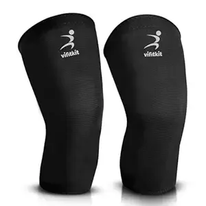 (Mini qnty: 2) VIFITKIT VFK by Xtrim Knee Cap, Sleeves for Pain Relief, Sports & Exercise - Anatomically Fitted, Four-Way Stretchable Fabric, Designed for Men and Women (XL, Small) Rs.151 @ Amazon