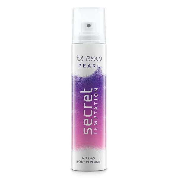 Secret Temptation Te Amo Pearl No Gas Deo Body Spray, Long Lasting Dodorant for Women, 120ml