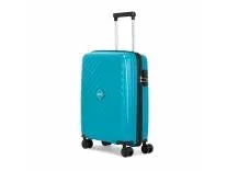 VIP Cabin Polypropylene (PP) Quad Active 55 Cm 8 Spinner Wheels Trolley Bags For Travel, Hard Case Lightweight Bag With Combination Lock, Tough Suitcase For Travel (Blue) (Small) Rs.1799 @ Amazon