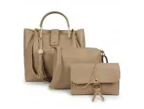 DANIEL CLARK Women's Stylish Handbags Combo (Set of 3) Rs.389 @ Amazon