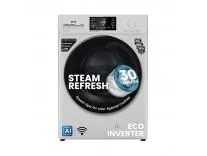 [Coupon + ICICI / AXIS CC EMI ] IFB 8 Kg 5 Star, 9 Swirl Wash, Steam Refresh, Eco Inverter Motor, WiFi Enabled, DeepClean® Ai Powered Fully Automatic Front Load Washing Machine(SENATOR GXN 8012, 2X Power Steam®,Inbuilt Heater,Grey)