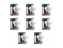 Sturlite LIV 10W LED Bulb| German Quality Certified With Advance CRI Technology| 15000 Hrs Rated Life and 900 Lumens Brightness| BIS and BEE Approved| B22 Base Energy Efficient Lighting - (Pack of 8)