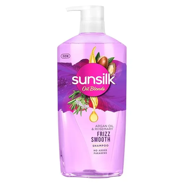 Sunsilk Argan Oil & Rosemary Frizz Smooth Oil Blends Shampoo | for Frizzy Hair | with No Added Parabens | 700 ML Rs.360 @ Amazon
