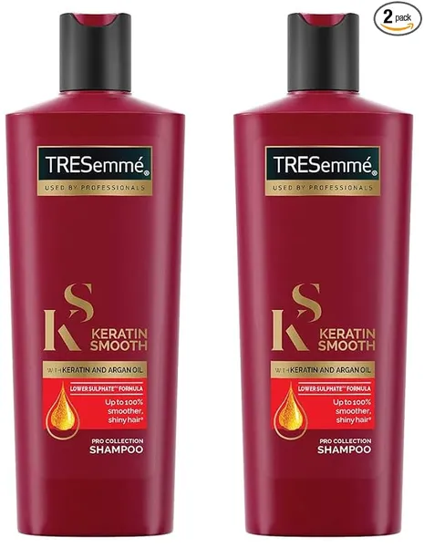 TRESemme Keratin Smooth Shampoo 185 ml (Pack of 2)