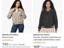 Qube By Fort Collins Jackets upto 80% off starting From Rs.409 @ Amazon