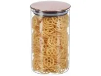 Amazon Brand - Solimo Glass Borosilicate Jar 1000Ml,Transparent