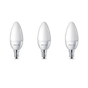 Philips Ace Saver Base E14 2.7-Watt LED Bulb (Pack of 3, Cool Day Light)