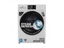 [Coupon + ICICI / AXIS CC EMI ] IFB 7 Kg 5 Star, 9 Swirl Wash, Steam Refresh, Eco Inverter Motor, WiFi Enabled, DeepClean® Ai Powered Fully Automatic Front Load Washing Machine(SERENA GXN 7012, 2X Power Steam®,Inbuilt Heater,Grey)