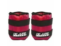 De Jure Fitness Adjustable Ankle & Wrist Weights Pair (1KG x 2) for Men & Women | Strength Training, Walking, Running, Workout, Yoga | Comfortable, Durable | Red– 2KG Rs.189 @ Amazon