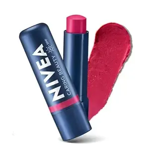 NIVEA Lip Caring Beauty Pink Lip Balm | Lip & Cheek Tint with SPF 30