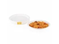 Clazkit 11 Inch Round (50 Pc) Bagasse Plates, Bamboo Like Party Pack Biodegradable Eco Friendly Alternative to Plastic Paper Plate Rs.245 @ Amazon