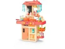 Cable World® Kitchen Playset for Kids, Kitchen Set for Toddler with Gas Sound & Light, Cooking Stove with Steam,Toy Kitchen Accessories with Running Water,Kitchen Toys for Kids Girls Boys (42 Pcs) Rs.699 @ Amazon