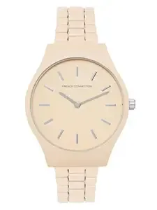 French Connection Zest Apricot Color Round Dial Womens Analogue Watch FCS05B Rs.1105 @ Amazon