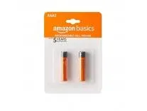 (Min Buy 2) Amazon Basics AAA Rechargeable 750 mAh Batteries | Ready-to-use | Pre-Charged Ni-MH Batteries (Pack of 2)