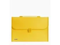 Solimo Expanding File Folder with 13 Pockets, Handle, and Buckle Closure, for A4 Size Documents (Yellow) Rs.258 @ Amazon