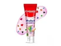 Colgate MaxFresh Rainbow Fresh Gel Toothpaste, with Heart Shaped Cooling Crystals, Triple Mint Flavour, and Ultrafreeze Technology for Intense Freshness, 100g