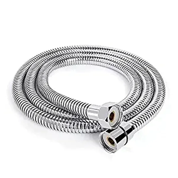 BonKaso Stainless Steel 304 Rust Free Flexible for Health Faucet Hand Showers Hose Pipe Length 1M Extension