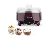 Lifelong Automatic Yogurt & Curd Maker Machine for Home | Auto Temperature Regulation | Electric Probiotic Yogurt Maker for Kitchen (1 L) | Thick Creamy Probiotic Curd |304 Stainless Steel Container Rs.499 @ Amazon