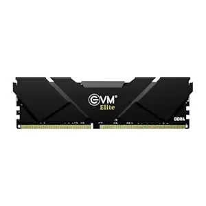 EVM Elite 8GB DDR4 3200MHz Gaming Desktop RAM – Intel XMP & AMD EXPO, Aluminum Heat Sink, CL15, 1.2V Low Voltage, 288-Pin Long-DIMM, 10-Year Warranty (EE8G32DT)