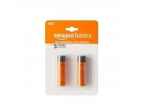 Amazon Basics AA Rechargeable Batteries | 1300 mAh with 1.2 V Power| Ni-MH Batteries (Pack of 2) Rs.209 @ Amazon