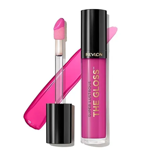 Revlon Super Lustrous The Gloss, Non-Sticky, High Shine Glossy Finish, Lightweight Moisture Enriched With Agave, Moringa Oil Capuacu Butter - Pink Obsessed(232), 3.8ml Rs.280 @ Amazon