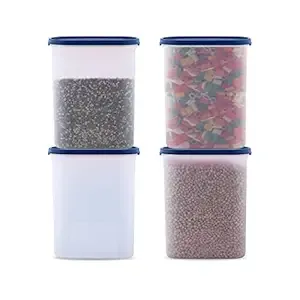 Sky Plastic Oval Airtight Kitchen Storage Container Set,4 Pieces,2400 Ml X 4,Blue Rs.286 @ Amazon