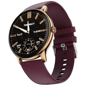 Fire-Boltt Phoenix Pro Round Smart Watch 1.39" HD Display with Bluetooth Calling, AI Voice Assistant, SpO2 & Heart Rate Monitor, 120+ Sports Modes, IP67 Waterproof Smartwatch for Men & Women - Brown Rs.1099 @ Amazon