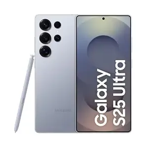 [Apay ICICI CC] Samsung Galaxy S25 Ultra 5G AI Smartphone (Titanium Silverblue, 12GB RAM, 256GB Storage), 200MP Camera, 5000mAh Ultra Long Battery, QHD+ Dynamic AMOLED 2X, Galaxy AI, Knox Security, S Pen Included