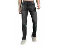 Highlander Men’s Straight Fit Jeans | Mid Rise | Stretchable | Designed for Comfort & Ease of Movement | Jeans for Man