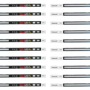 Panasonic 20W TheaLED Batten Tube Light for Living Room & Bedroom, Energy Efficient Batten for Home, 6500K Cool Day Light, Pack of 10