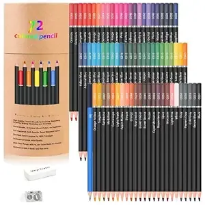 Wynhard Oil Colour Pencils Drawing Colour Pencils Colour Pencil Set Pencil Colours Colored Pencils Color Pencil Set for Coloring Book for Adults Kids Sketching Shading Beginners Pencil Coloring 72 Pcs Rs.669 @ Amazon