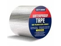 Super Strong Adhesive Waterproof tape Permanent Repair Roof Water Leakage Solution Rubber Foil Suitable for Roof Leak, surface Crack, Window Sill Gap, Boat Sealing, Tank Leak (10CM*5M) Rs.292 @ Amazon