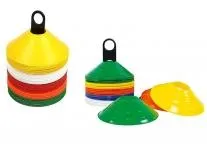 Protoner Sports Training Disc Cones, Multicolour Ground Markers, Set of 50-10 Options, Agility Training Equipment (Set of 10 pcs) Rs.175 @ Amazon