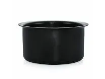 NIRLON Hard Anodised Cook Tope/Gas Stove Compatible Boiling Tope Patila - 3 Litre (Black)