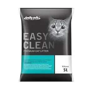 Emily Pets Premium Bentonite Cat Litter (Ocean-5L)