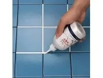 White Cement Tile Grout & Gap Filler – Waterproof Sealant Tube for Wall, Floor, Kitchen & Bathroom Joints – Crack Repair Paste for Tiles and Surfaces