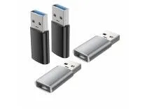 C & E- |4 Pack| USB to USB C Adapter,USB 3.0 Type C Female to USB Male OTG Adapter-Compatible with All iOS Devices Rs.170 @ Amazon