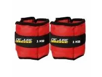Abb Initio Gym Ankle & Wrist Weight 1KG Pair (1KG X 2PCS= 2KG) (Red) (E) Rs.189 @ Amazon