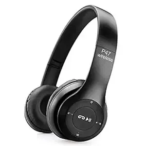icall P47 Wireless Bluetooth On Ear Headphones 5.0+EDR with Volume Control, HD Sound and Bass, Mic, SD Card Slot (Multicolor) Rs.298 @ Amazon