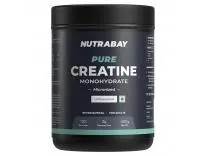 Nutrabay Pure Micronised Creatine Monohydrate Powder 3000 mg/Serving |Trustified Certified | Fast Absorption – Increases Lean Muscle Mass, Strength & Power – 400g, Unflavoured Rs.699 @ Amazon