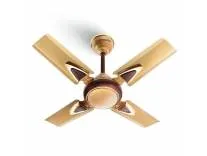 LONGWAY Starlite-1 P1 600 mm/24 inch Ultra High Speed 4 Blade Anti-Dust Decorative 5-Star Rated Ceiling Fan (Golden Beige, Pack of 1)