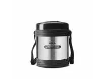 MILTON Legend 3 Stainless Steel Containers with Steam Vent 200 ml Each, Hot & Cold Leak-Proof Insulated Lunch Box for Office, College, Picnic, Silver