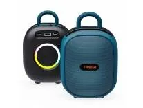 TRIGGR Roar 12 Portable Bluetooth Speaker, 12W Deep Bass, 8H Playtime, Type-C Fast Charging, BT v5.3, TWS Stereo Pairing, FM Radio, USB/SD Card, Handsfree with Built-in Mic (Onyx Blue)