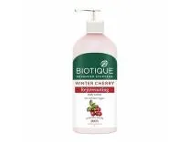 [Apply 3% Coupon] Biotique Winter Cherry Rejuvenating Body Lotion | Moisturizes and Hydrates the Skin | Prevents Ageing, Wrinkles and Dark Spots| 100% Botanical Extracts| Suitable for All Skin Types | 300ml