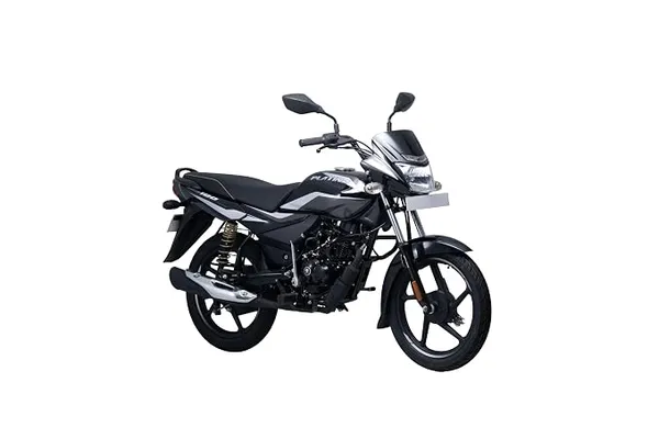 [HDFC CC] Bajaj Platina 100 Es Drum Motorcycle Black Silver Grey Ex-Showroom