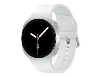 Samsung Galaxy Watch8 (44mm, Bluetooth, Silver) with 3nm Processor | Dual GPS | Sapphire Glass & Armor Aluminum | 5ATM & IP68 | BP, ECG, IHRN & Vascular Load Monitoring | Anti-oxidant Index Rs.18999 @ Amazon